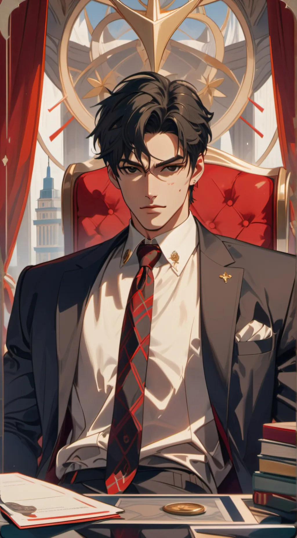 ai character: Philip Stone background