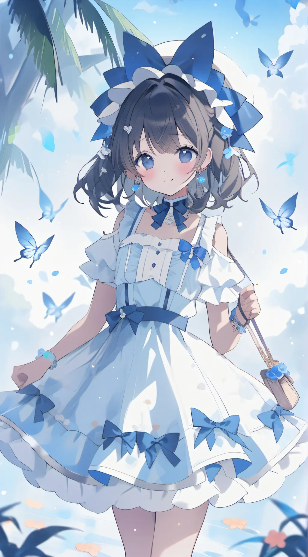 ai character: lily background