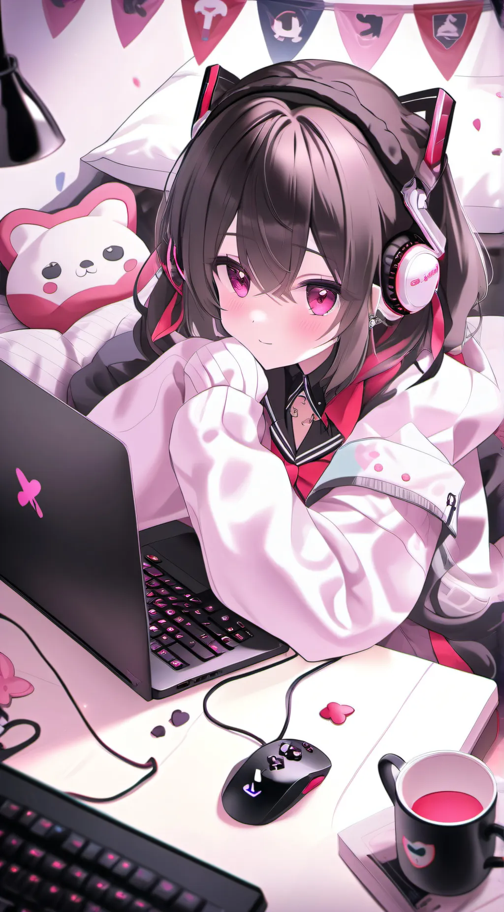 ai character: Adley background