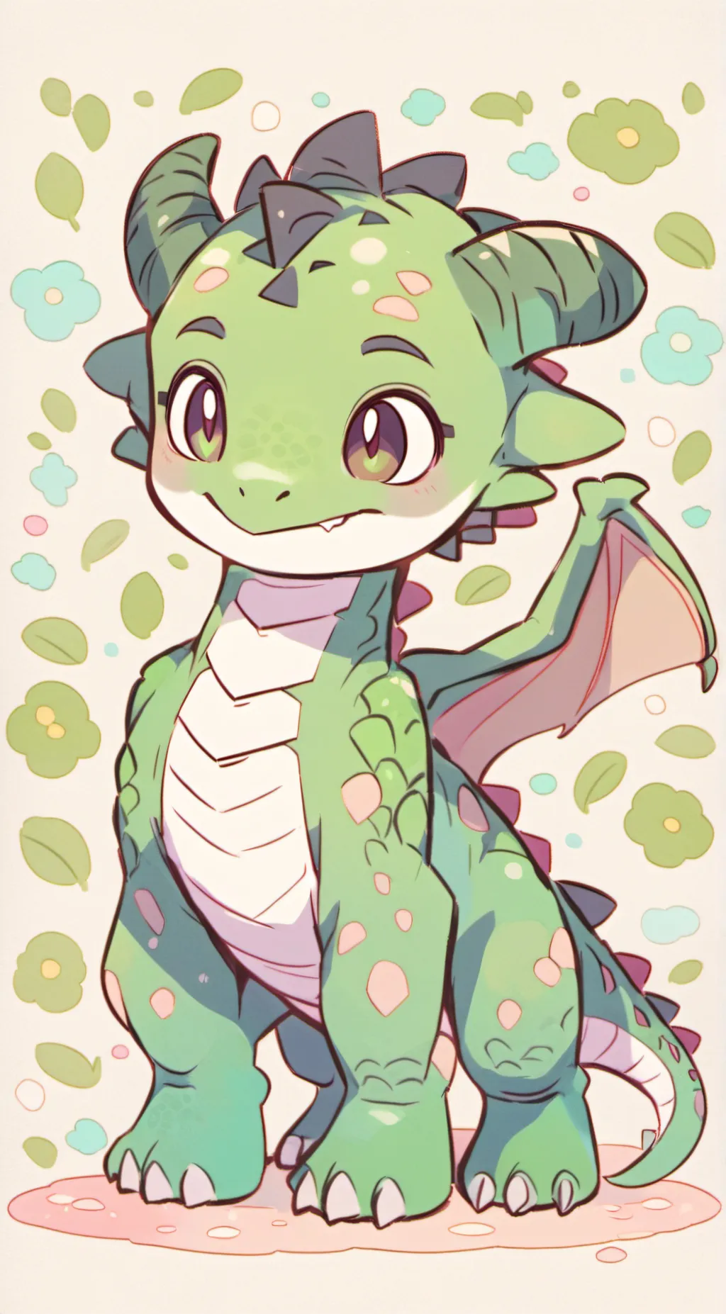 ai character: blaze background