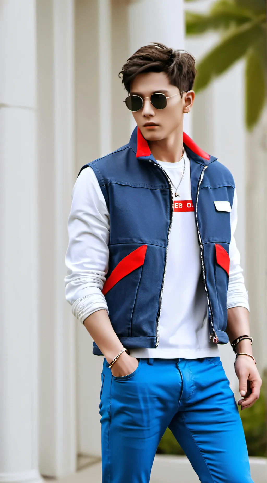 ai character: Martin background