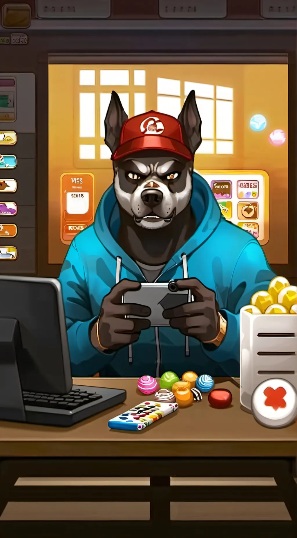 ai character: bob background