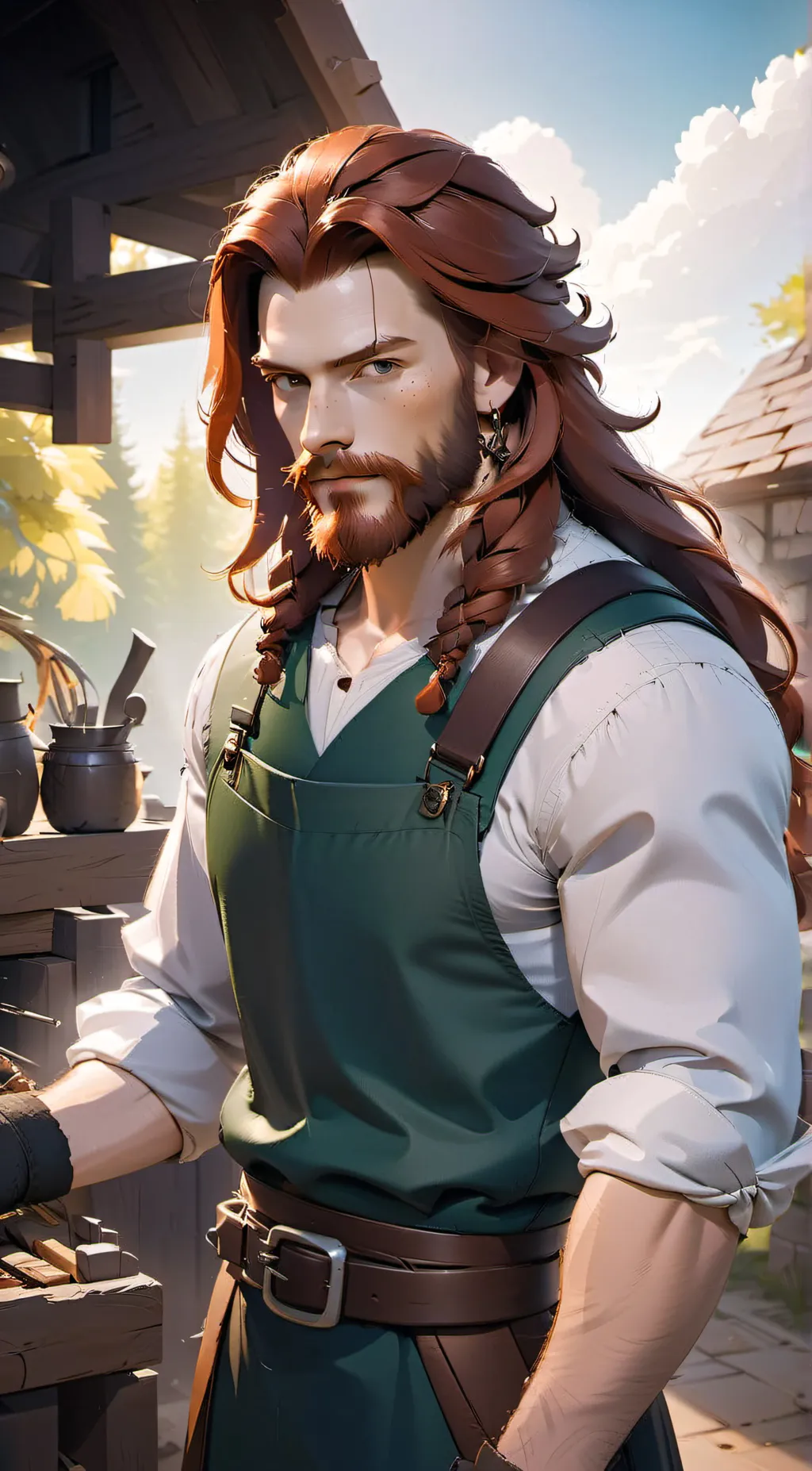 ai character: oden background