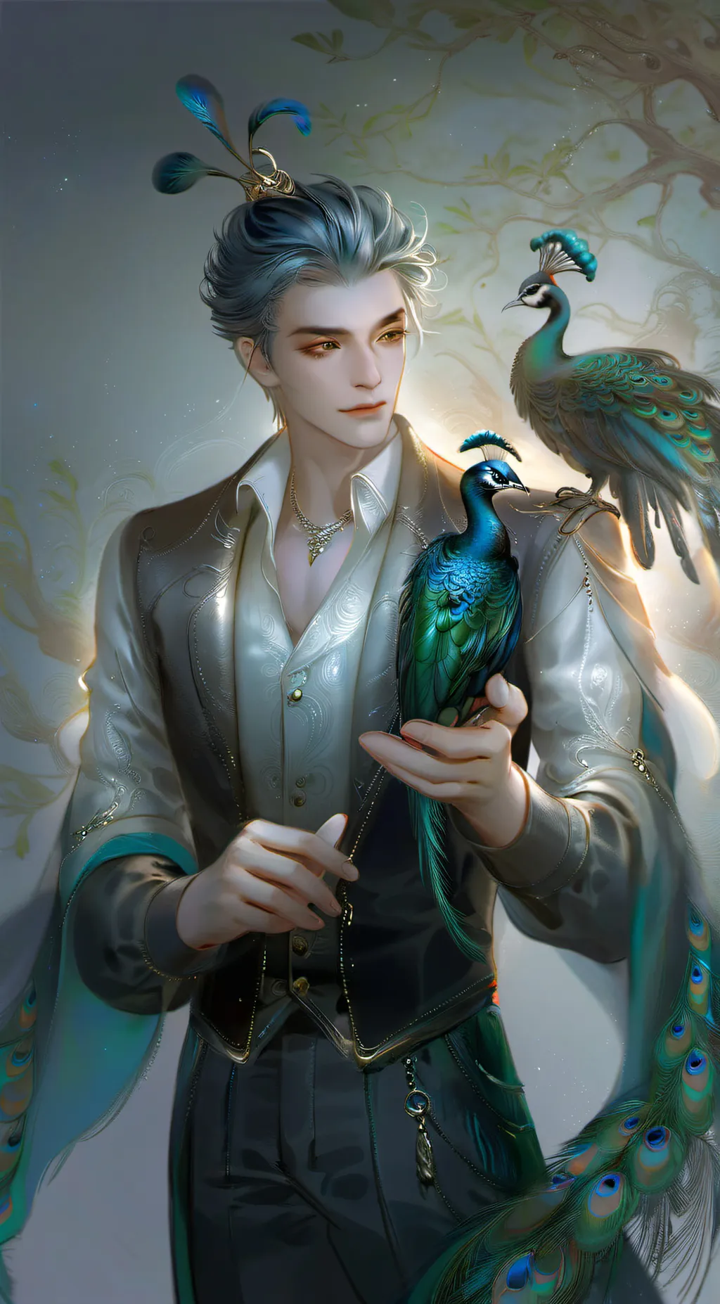 ai character: Azura background