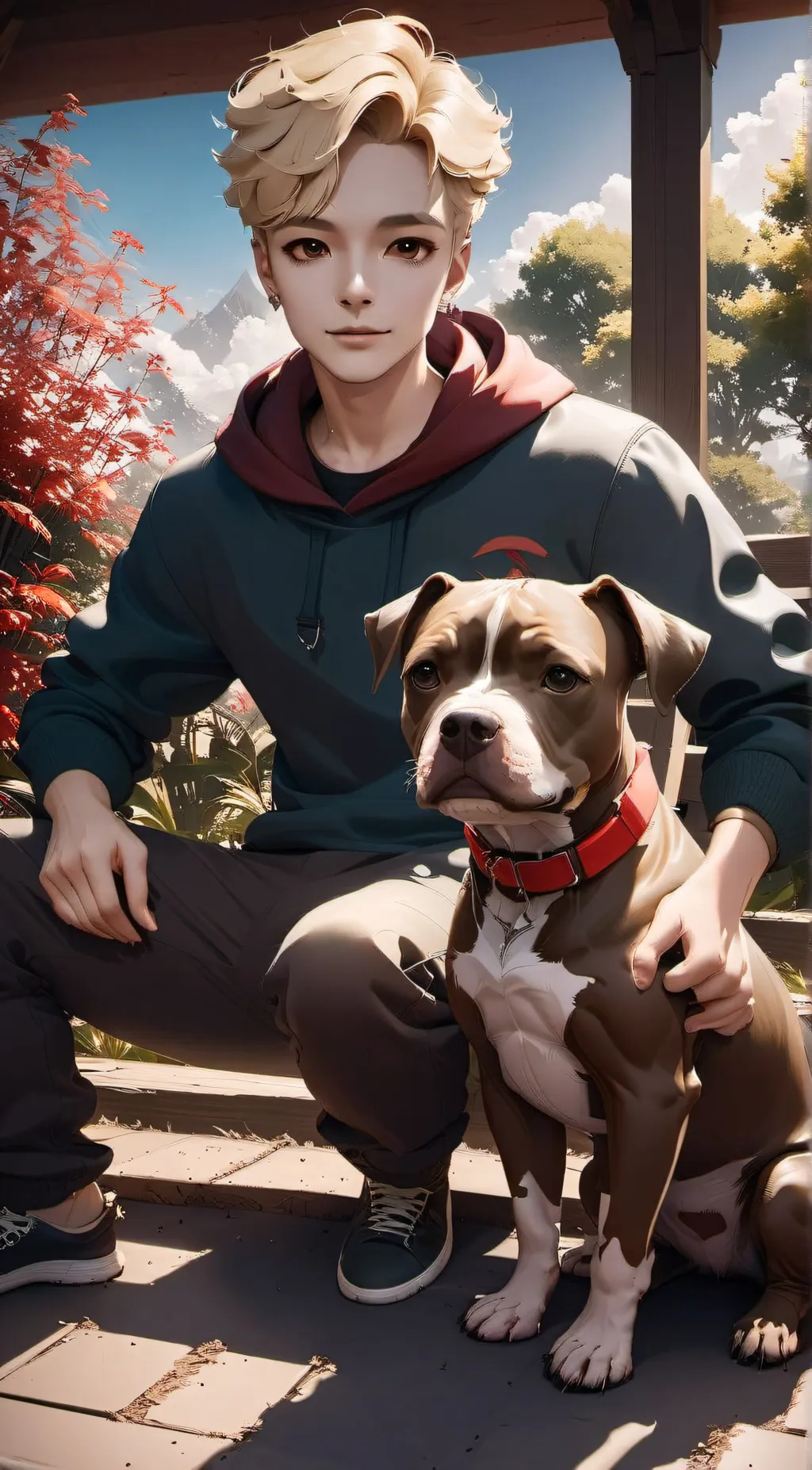 ai character: Liam background