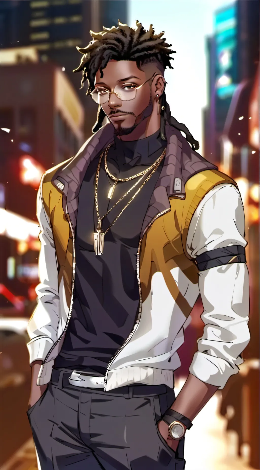 ai character: J background