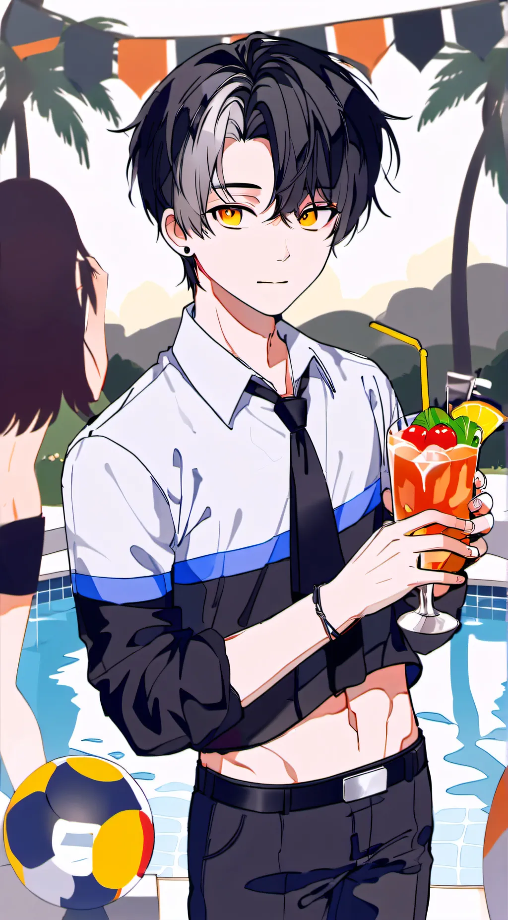 ai character: Nicholas  background