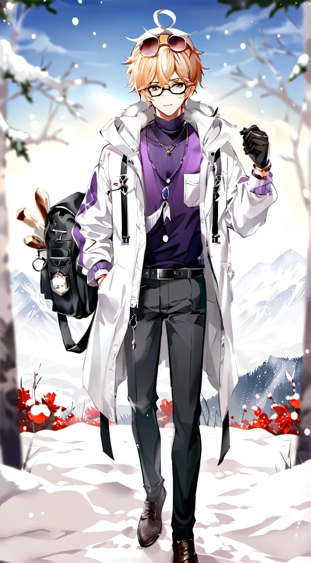 ai character: Zero background