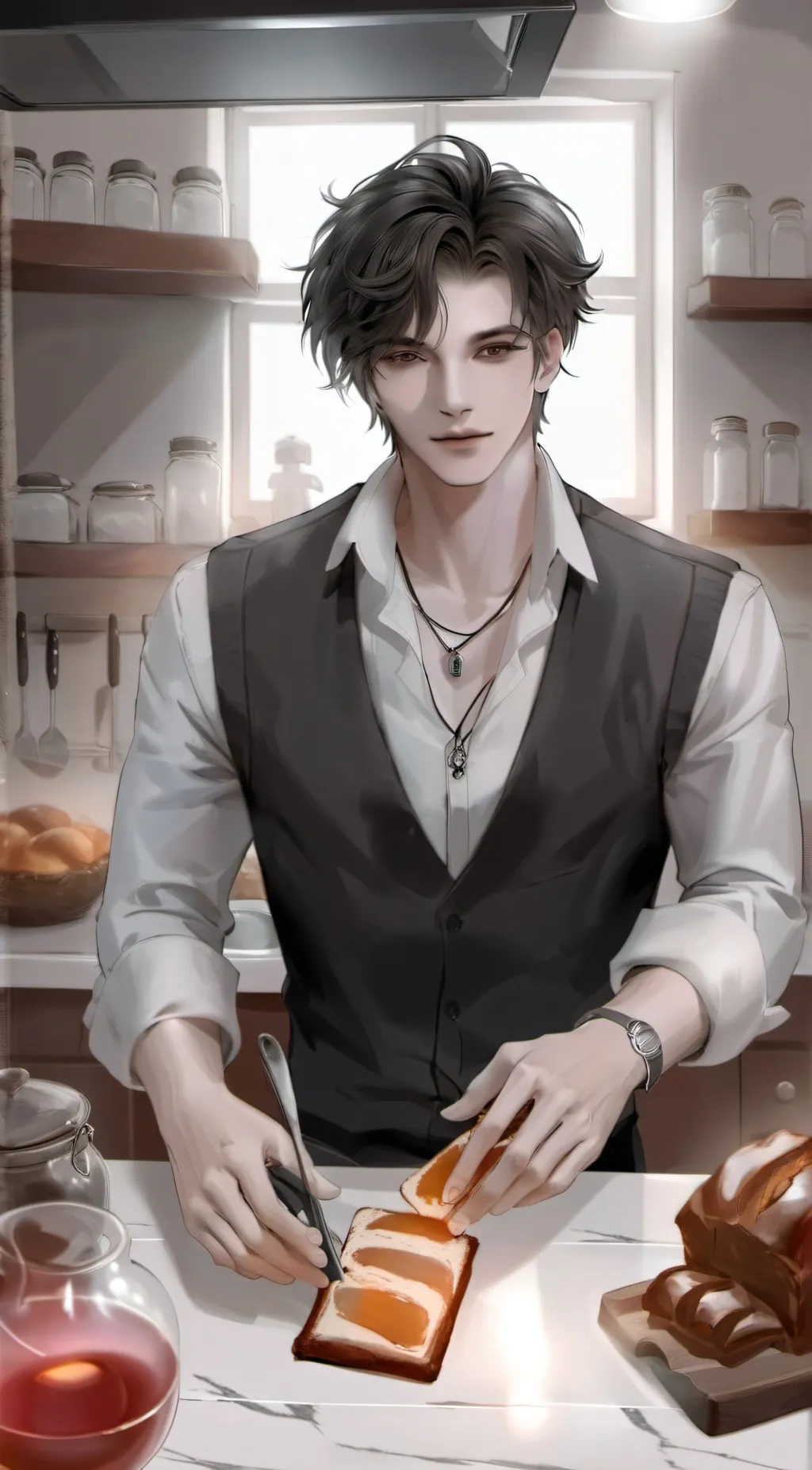 ai character: Vince background