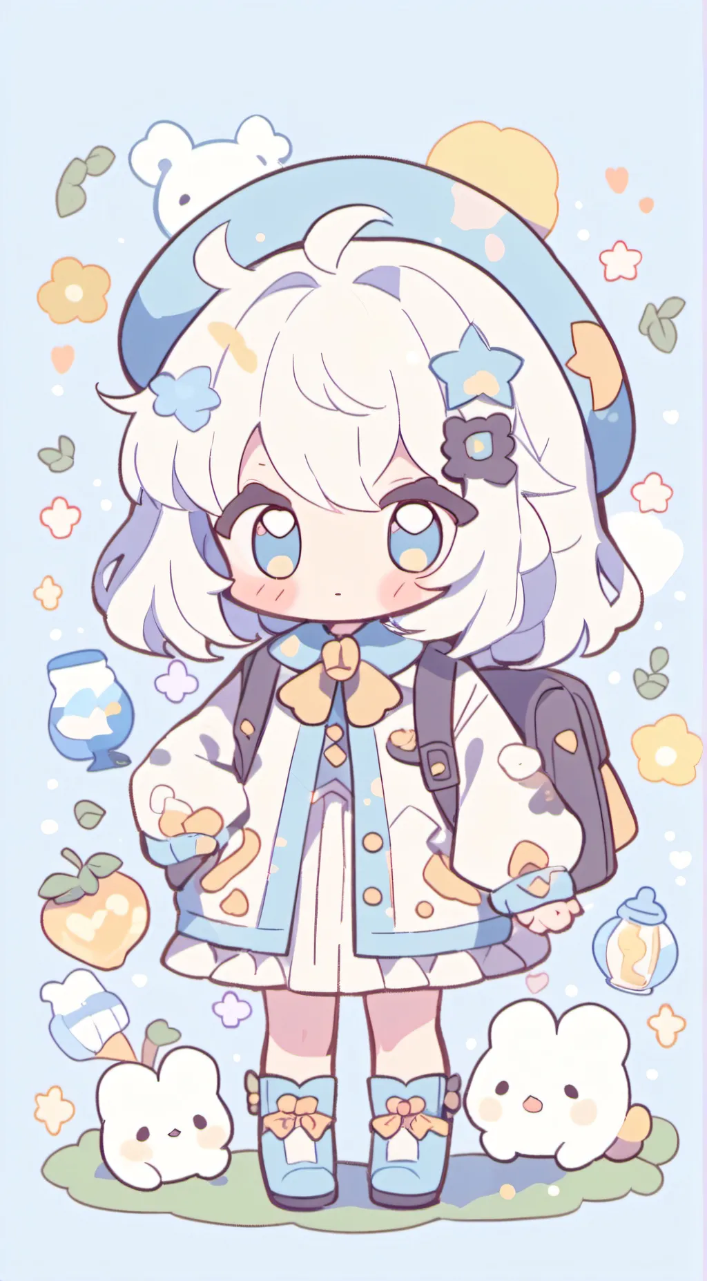 ai character: Ella background