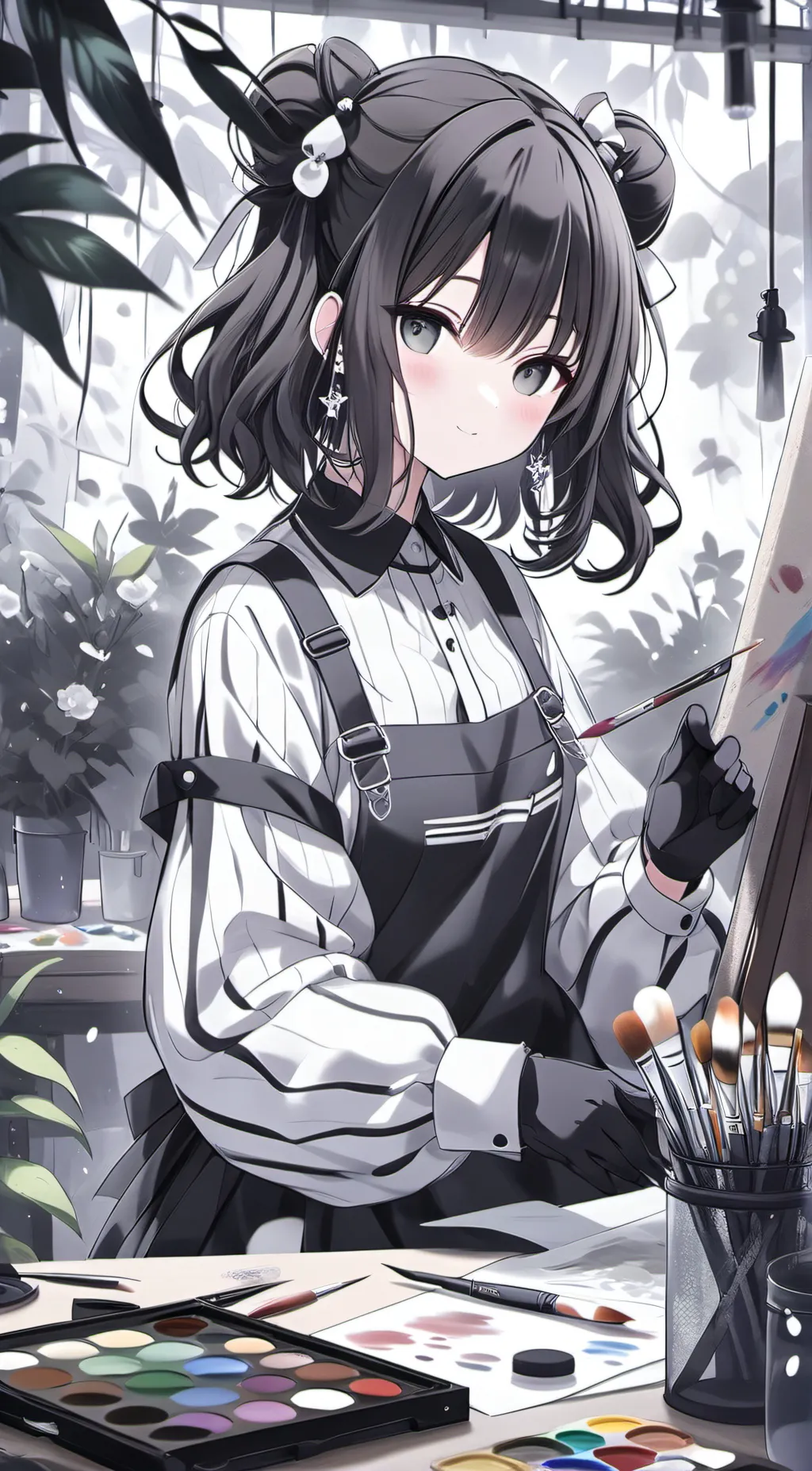 ai character: Artie background