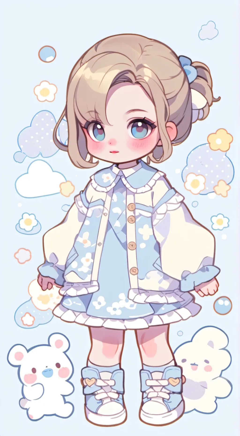 ai character: Arii background