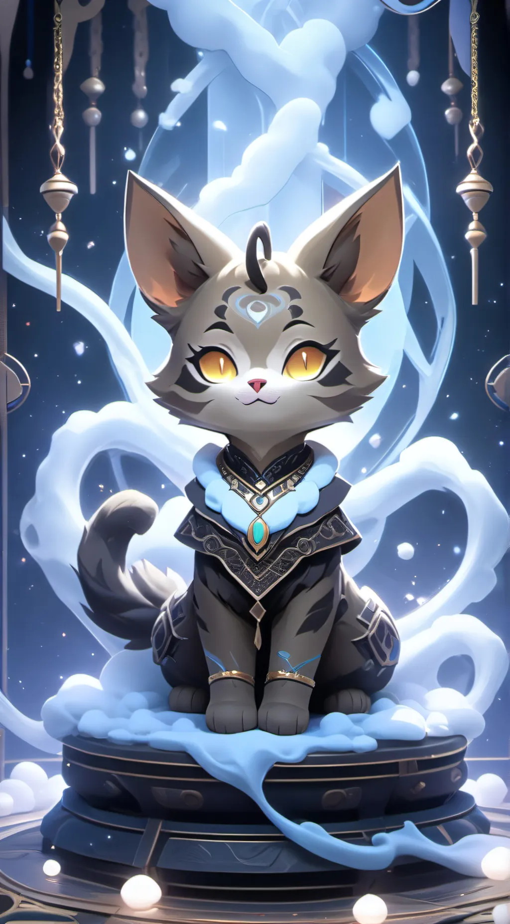 ai character: Catnap background