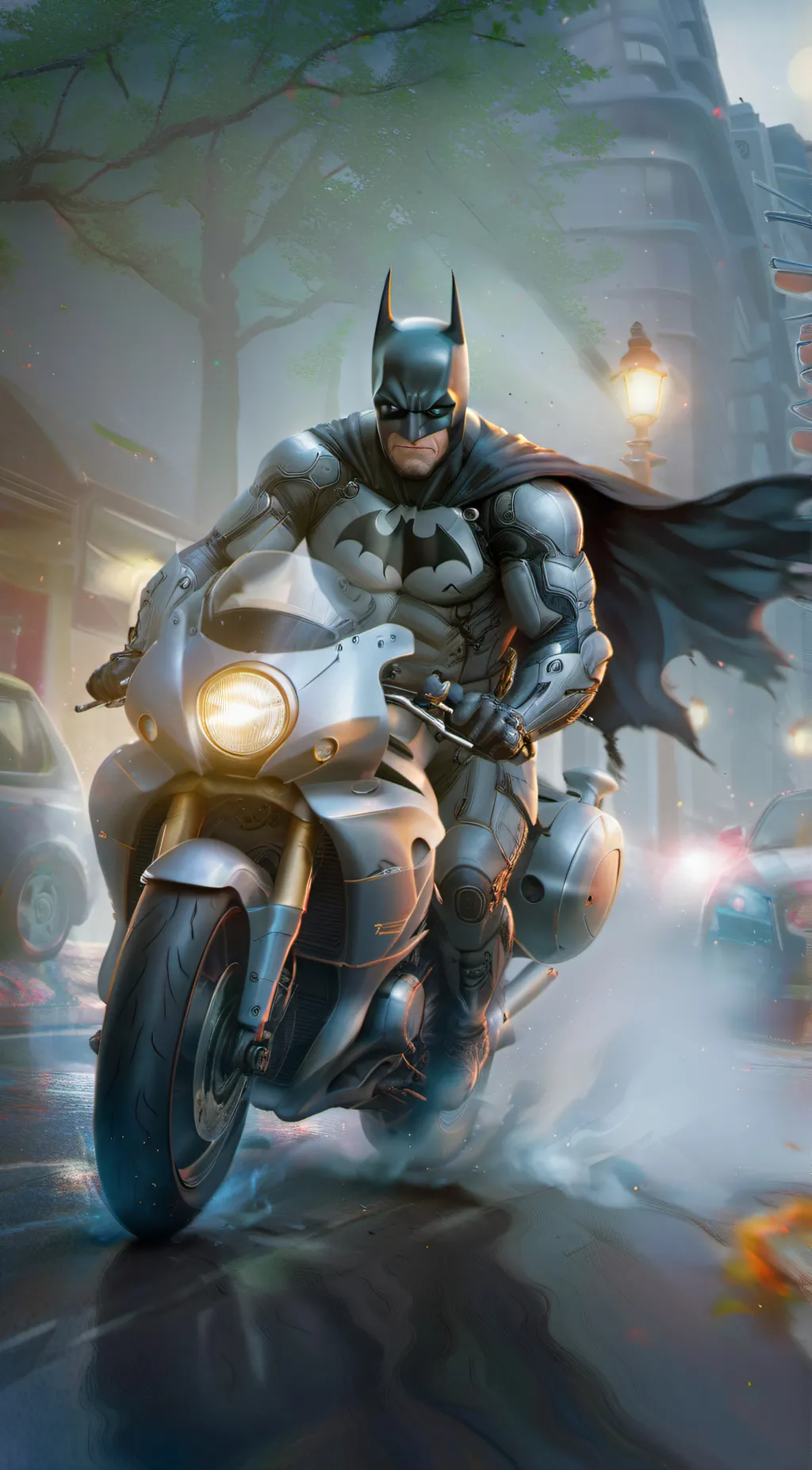 ai character: Batman background