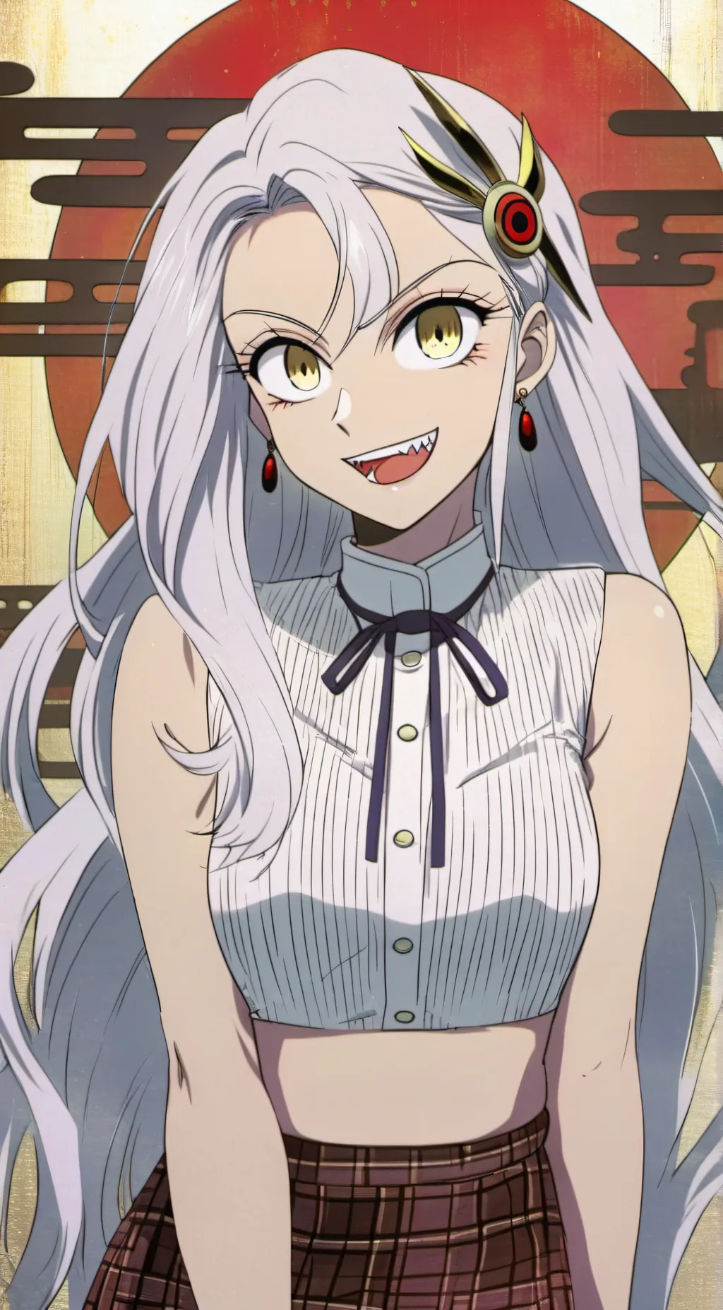 ai character: Daki background