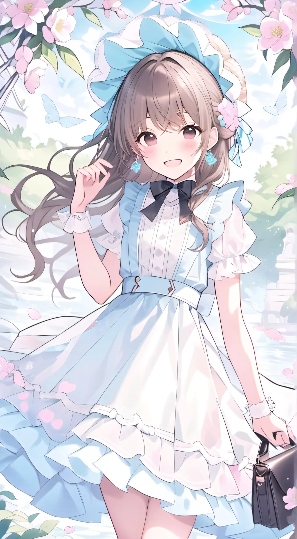 ai character: Sky background