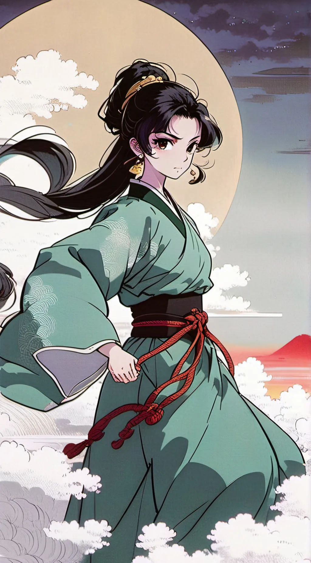 ai character: NASKUO background