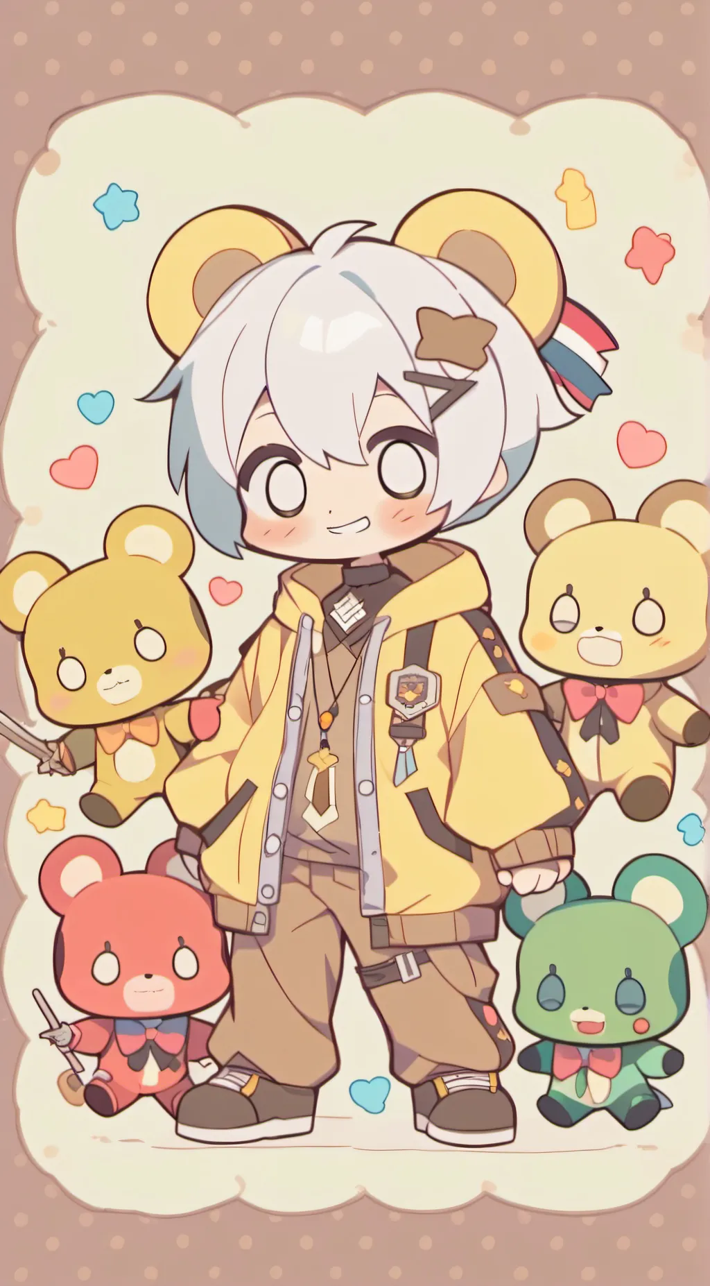 ai character: idk yellow guy background