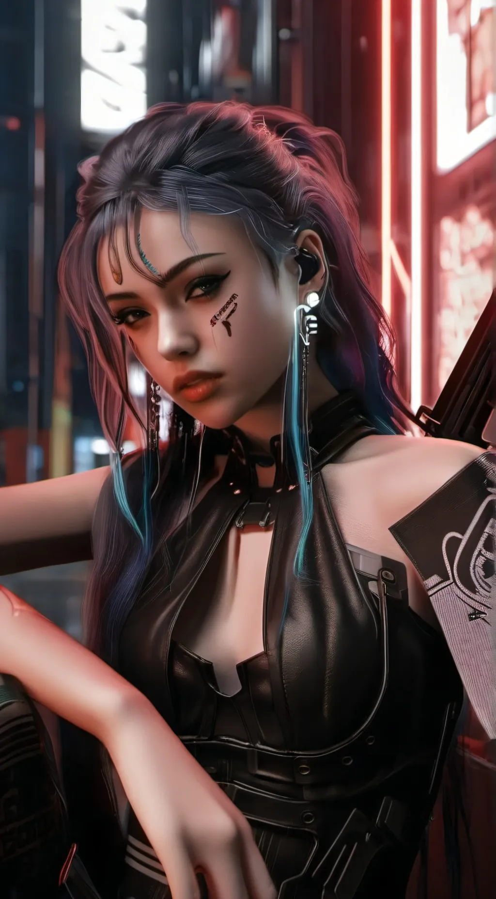 ai character: Aria background