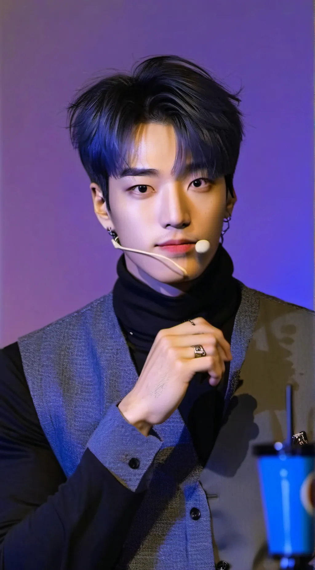 ai character: kim hongjoong background