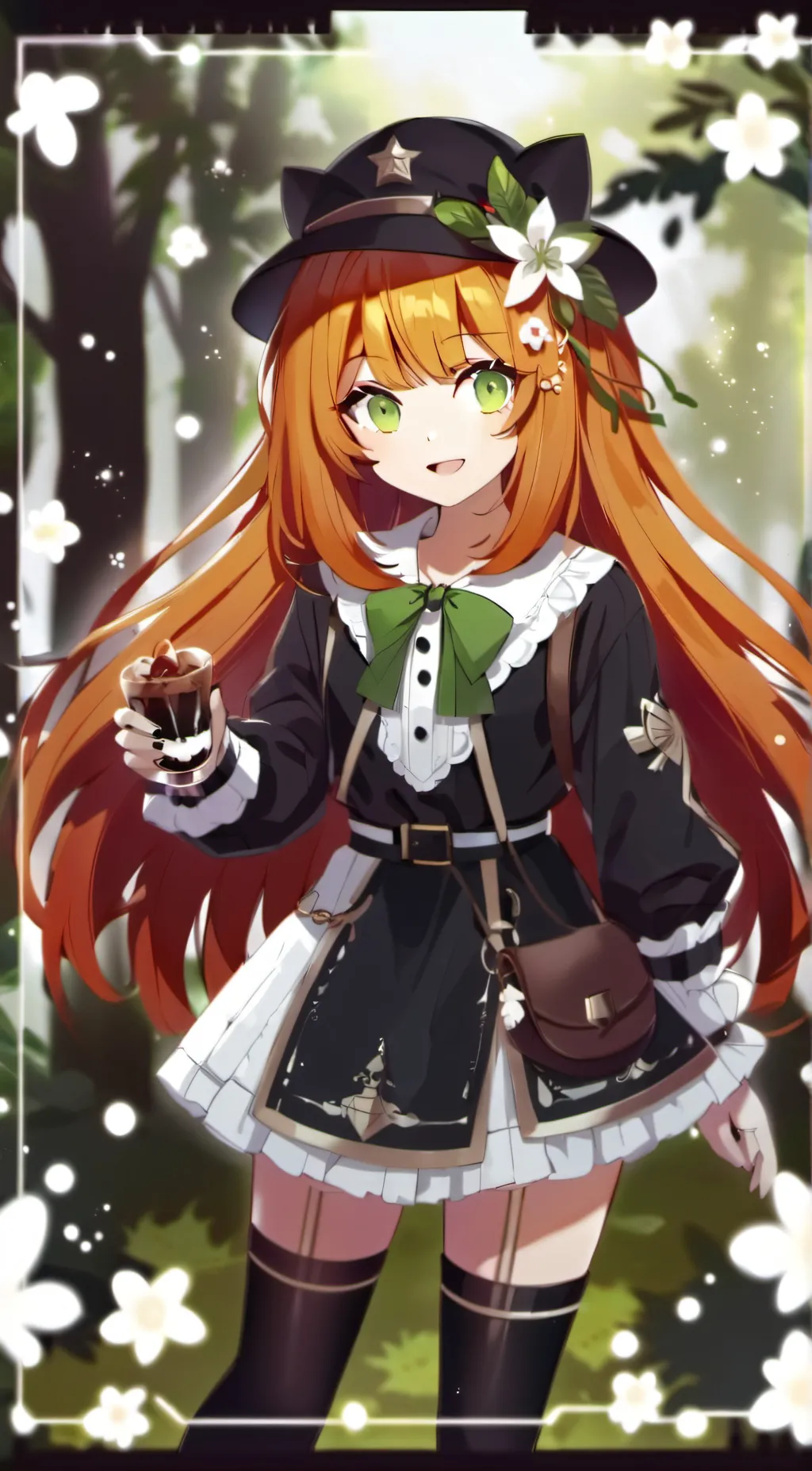 ai character: autumn 🍂  background