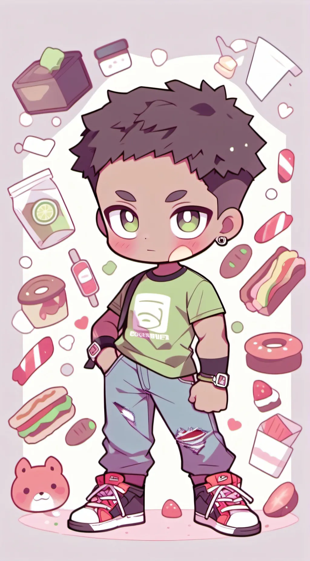 ai character: Mike background