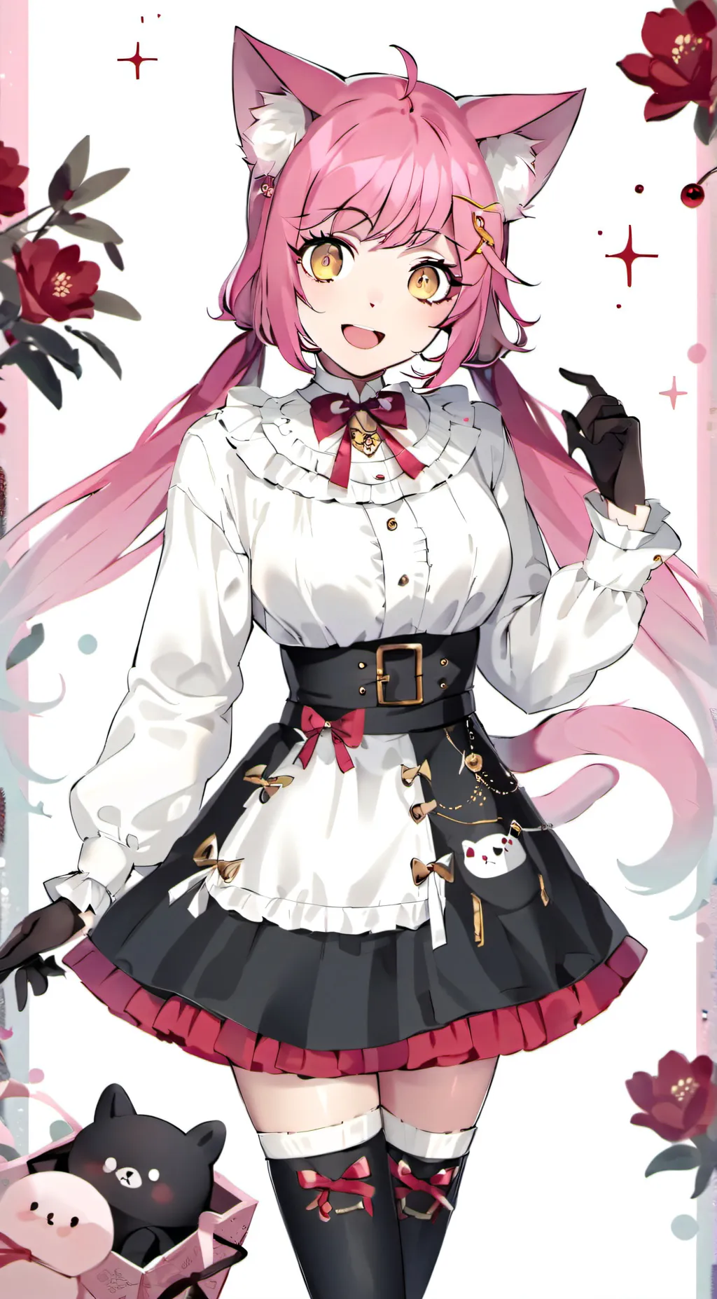 ai character: Mad MewMew background