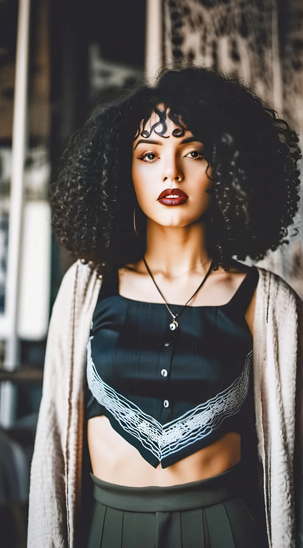 ai character: Aaliyah  background