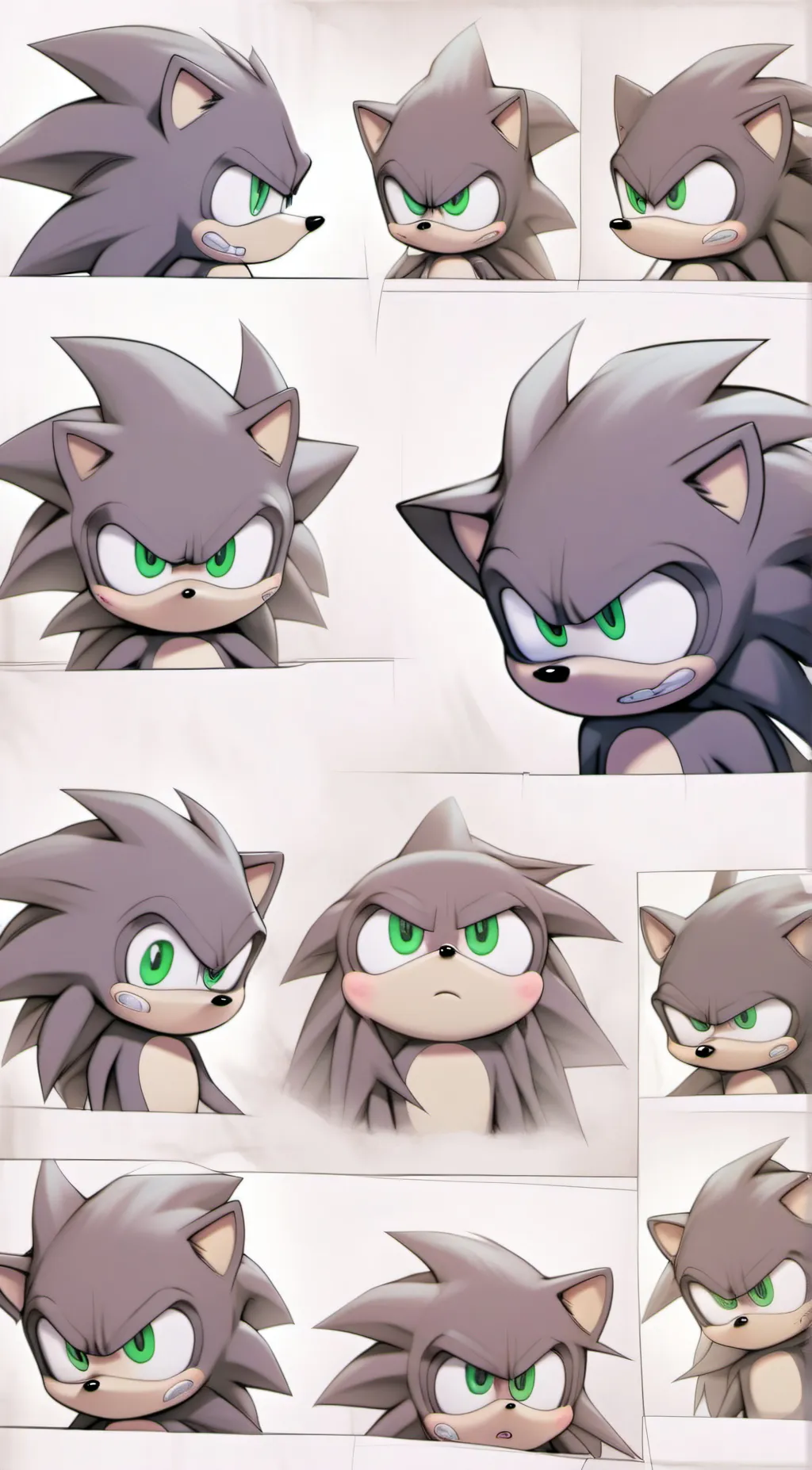ai character: Sonic (AU) background