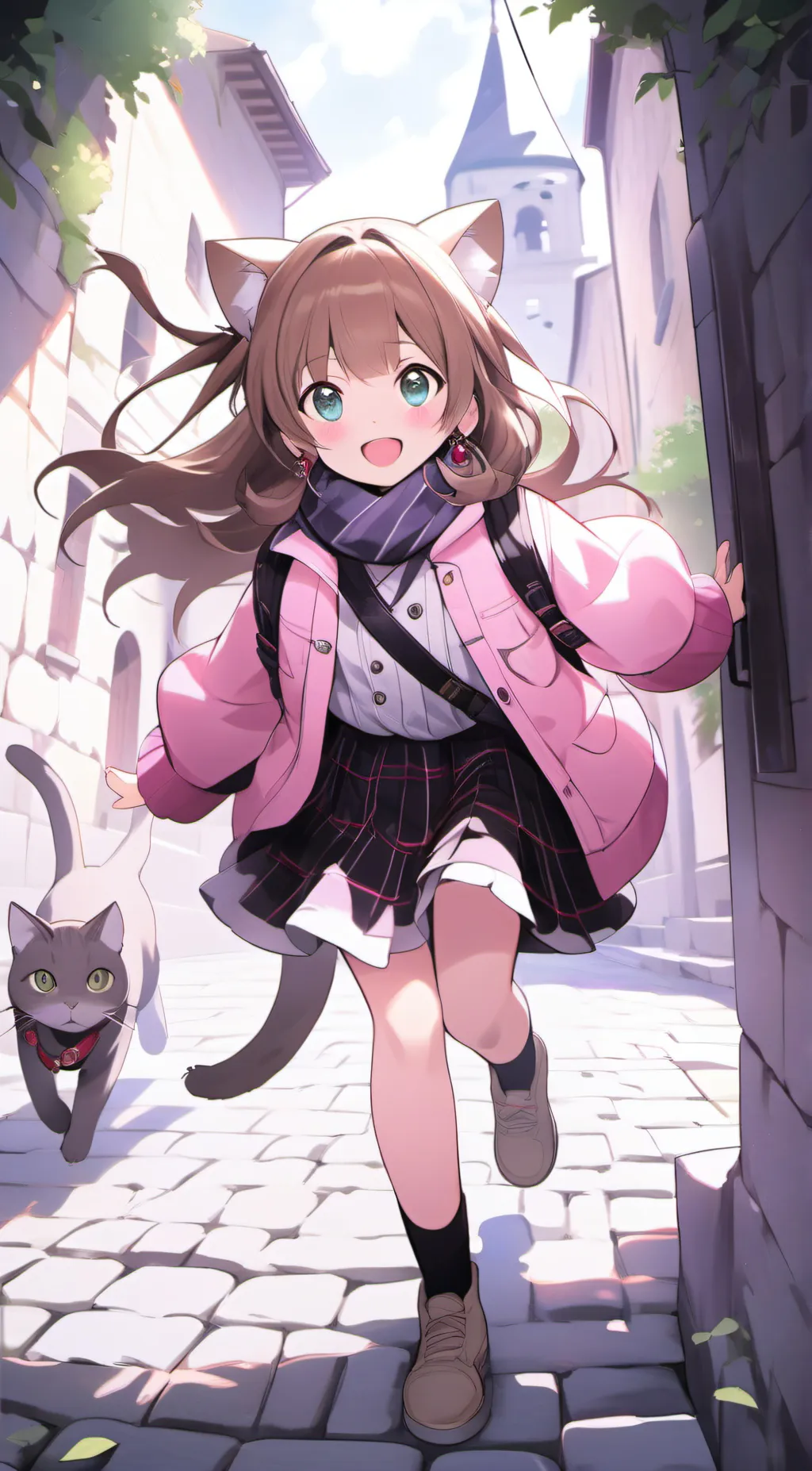 ai character: luna background