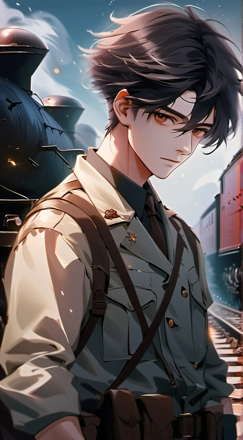 ai character: Neal shore background