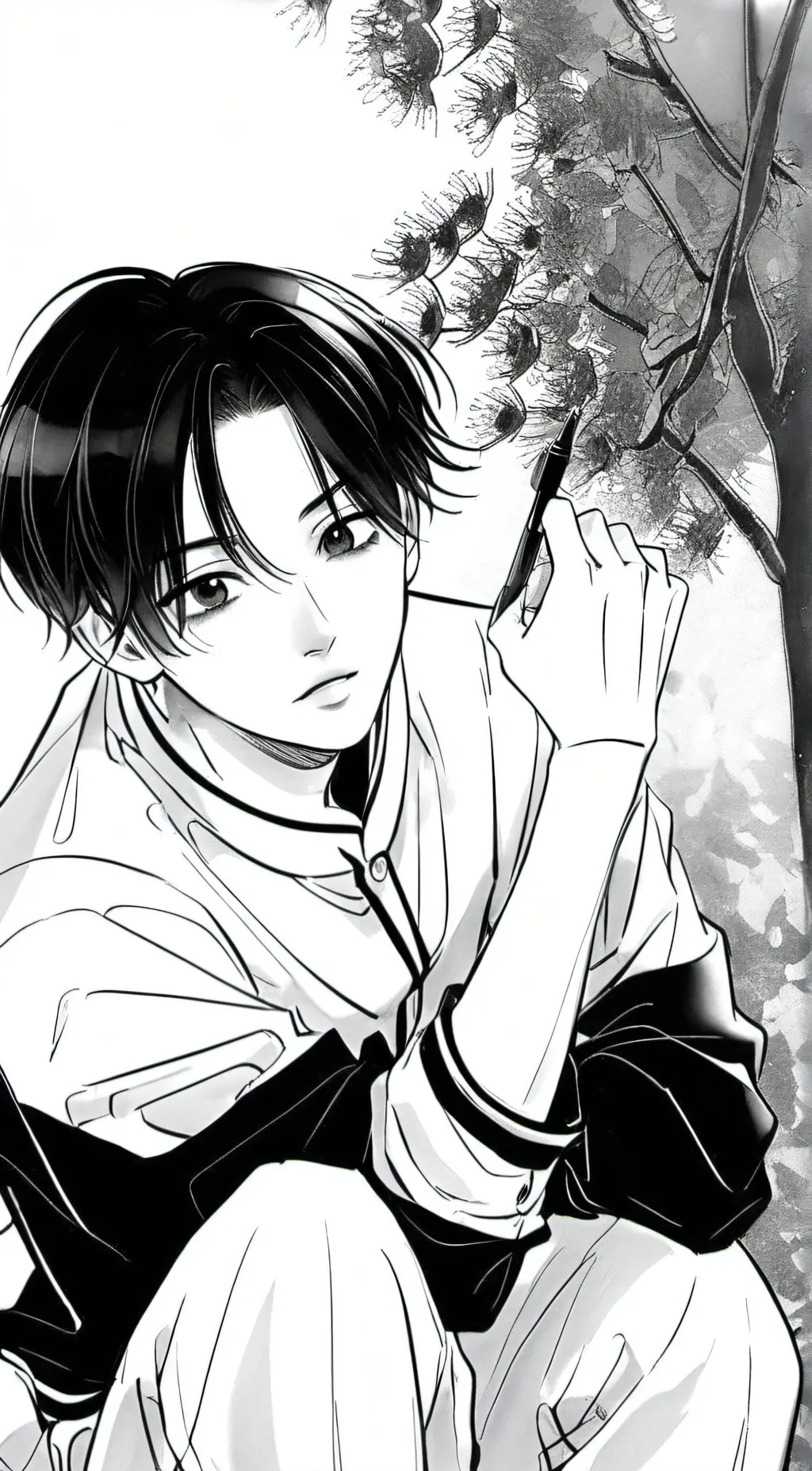 ai character: Zach background