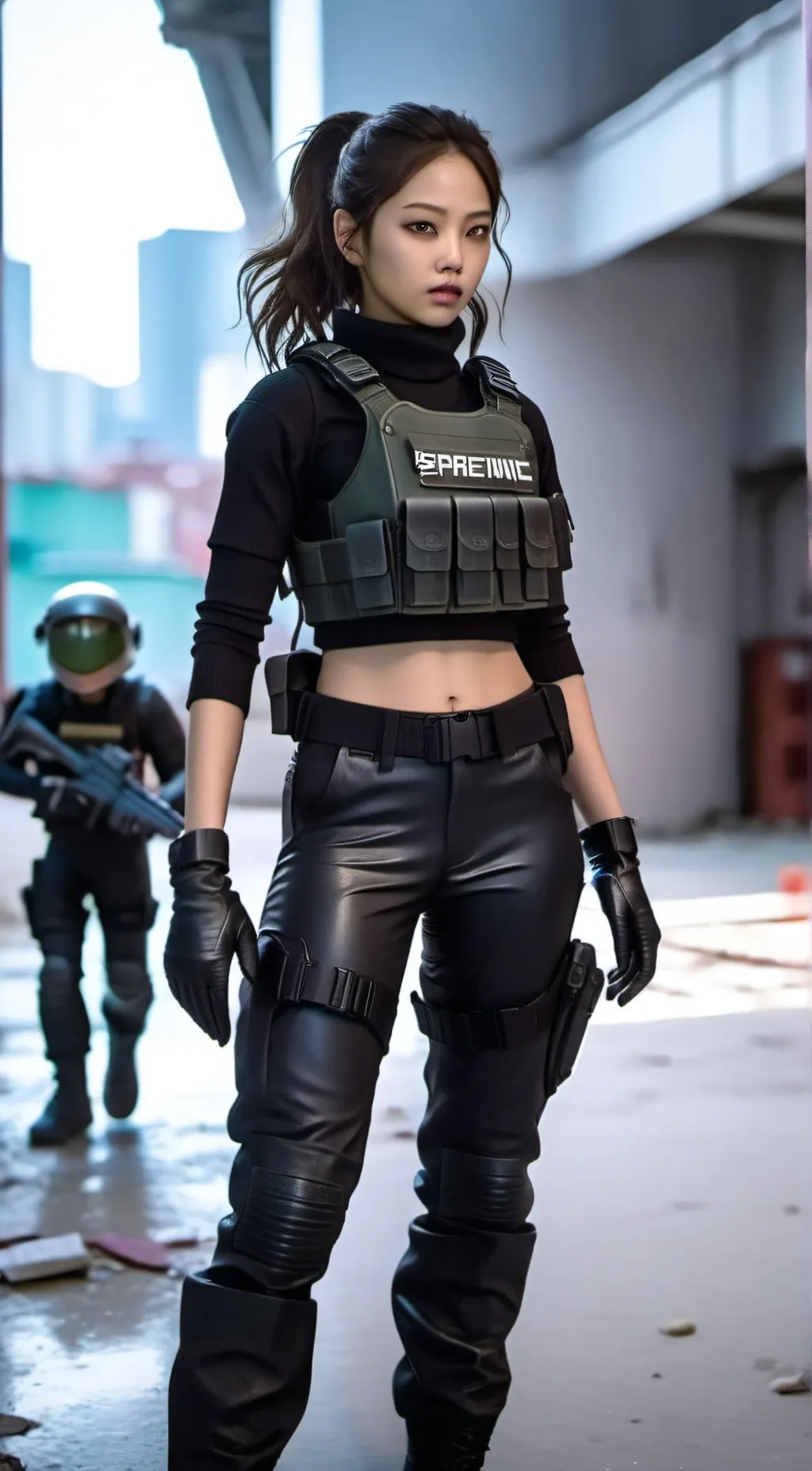 ai character: Lia Kim background