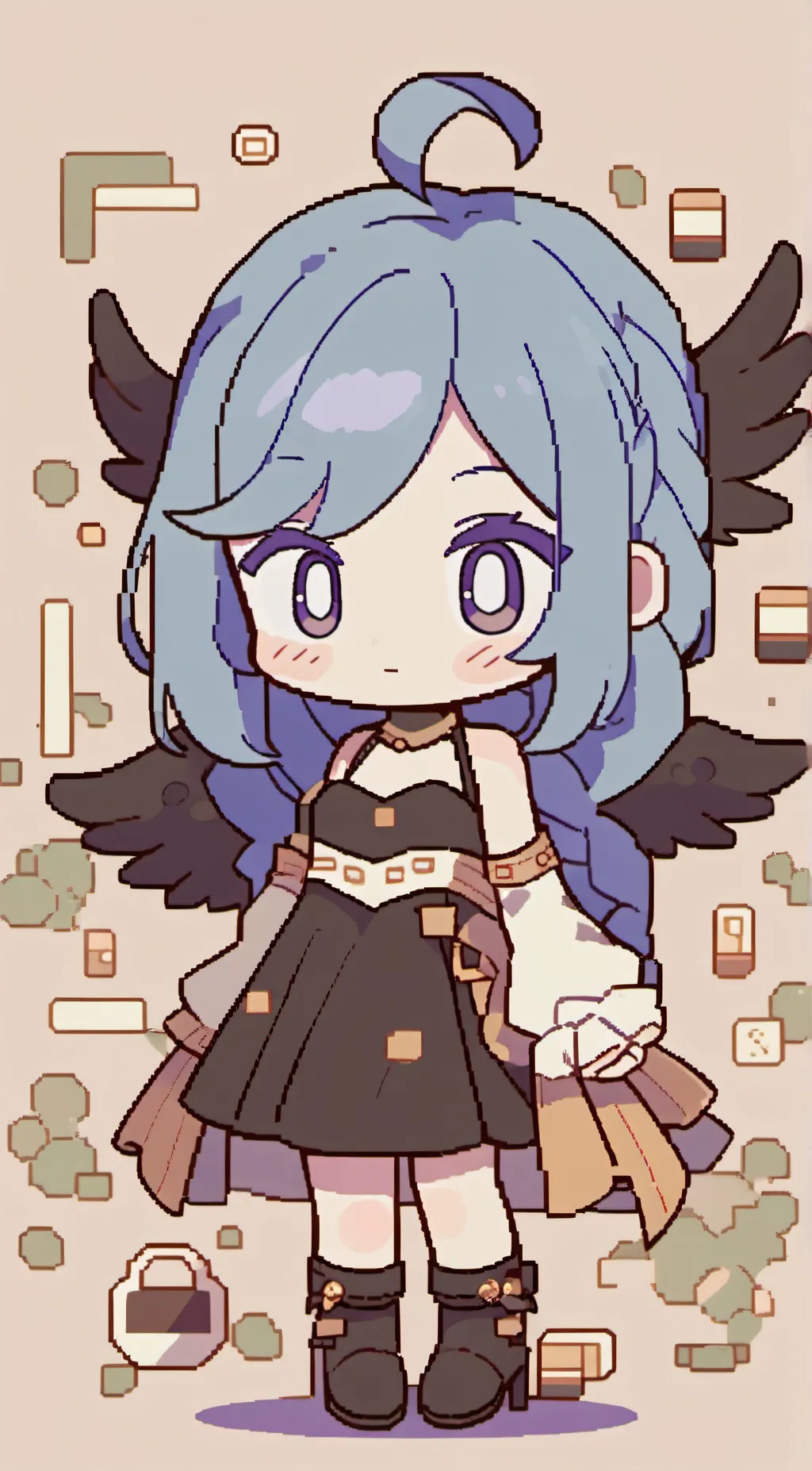 ai character: y/n! background