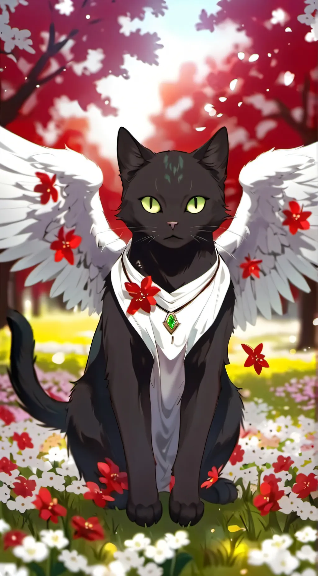 ai character: Kiwi Kitty background