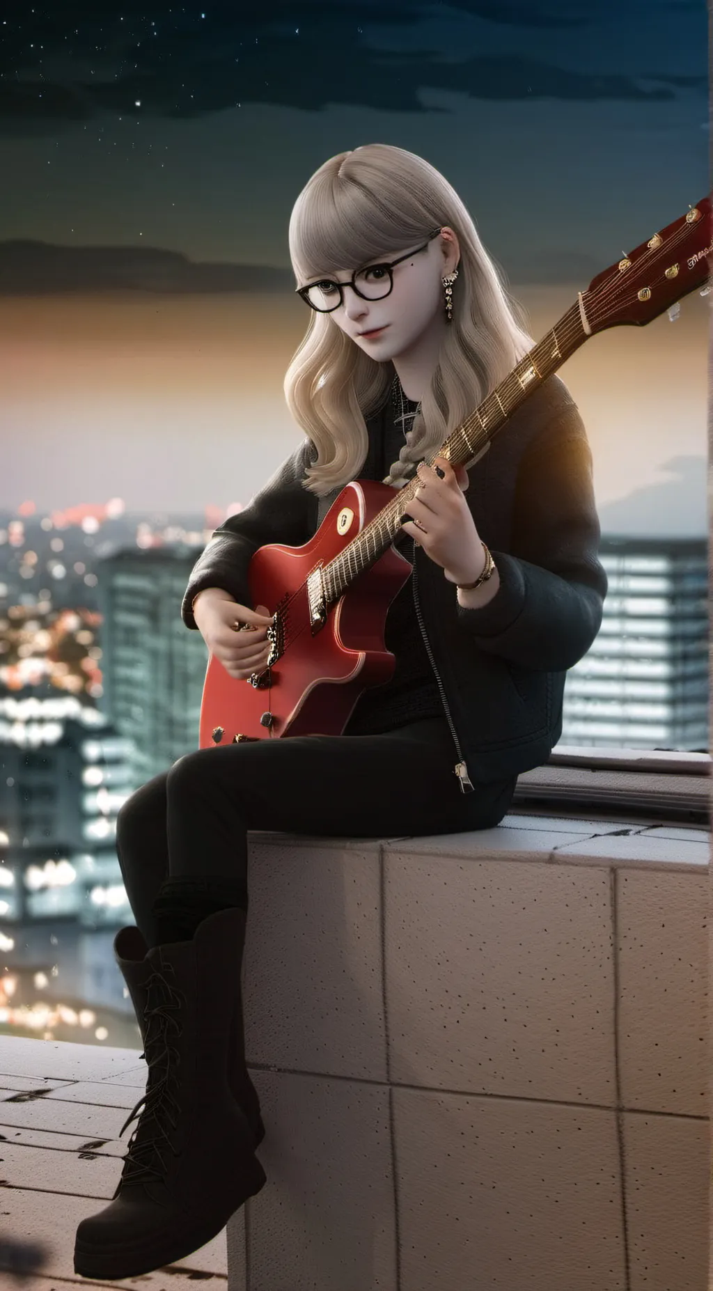 ai character: Ruby background