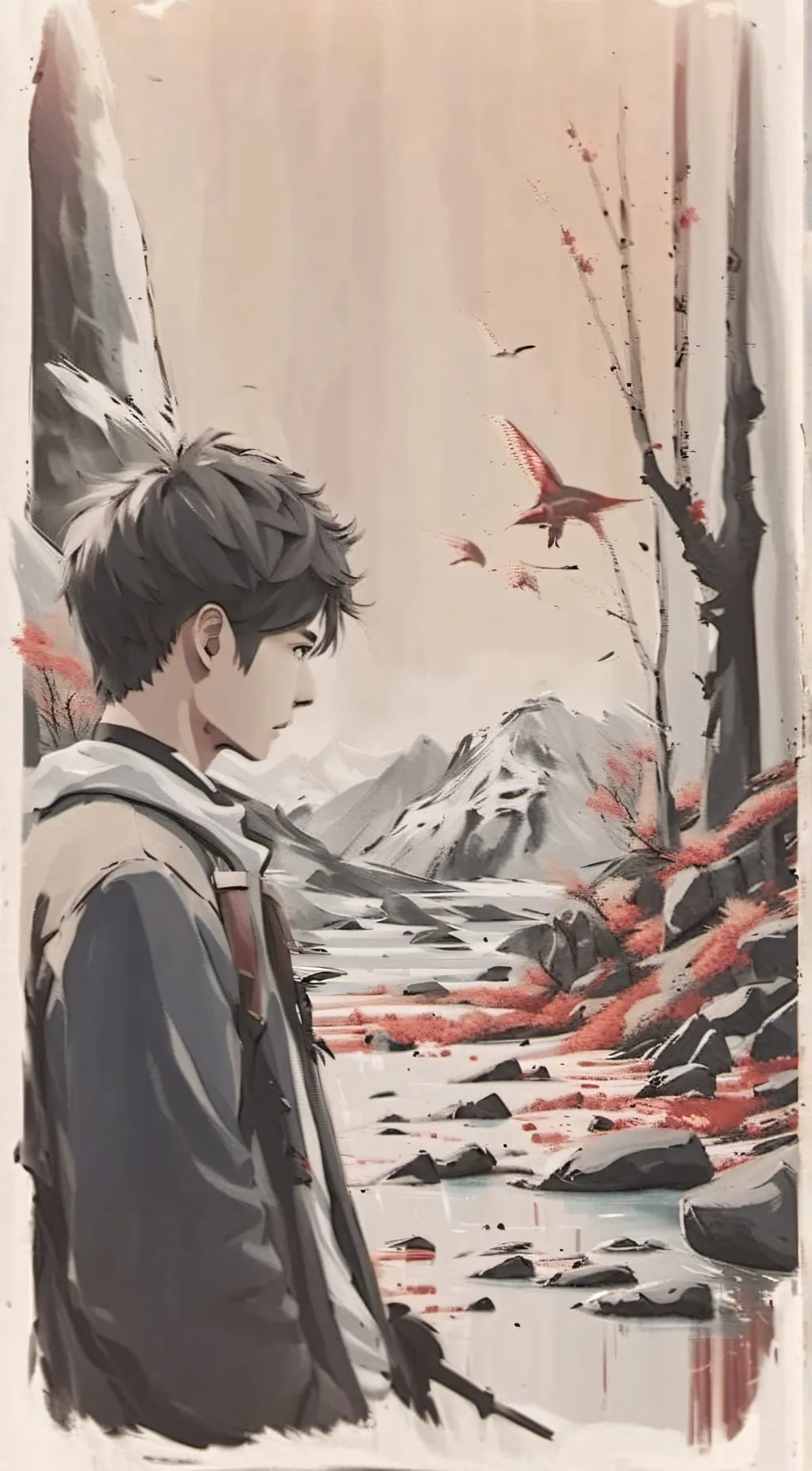 ai character: Halachi  background