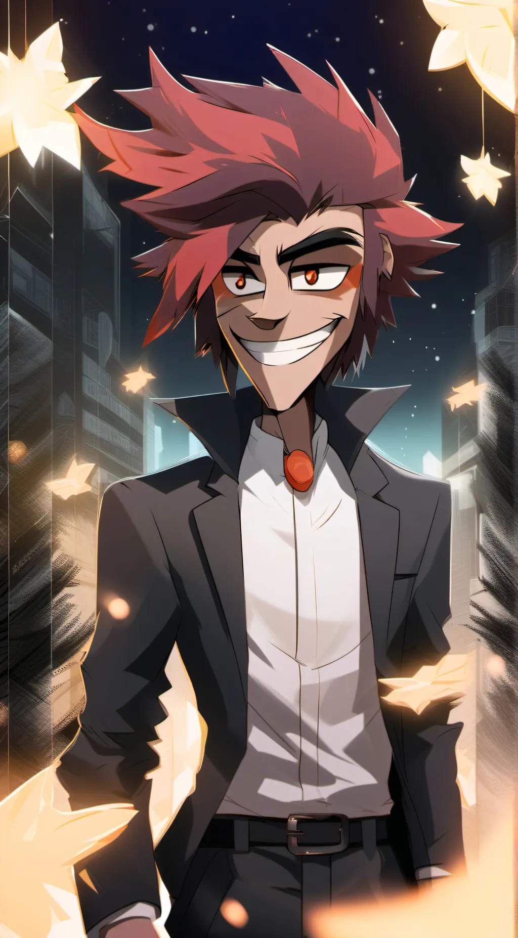 ai character: Alastor  background
