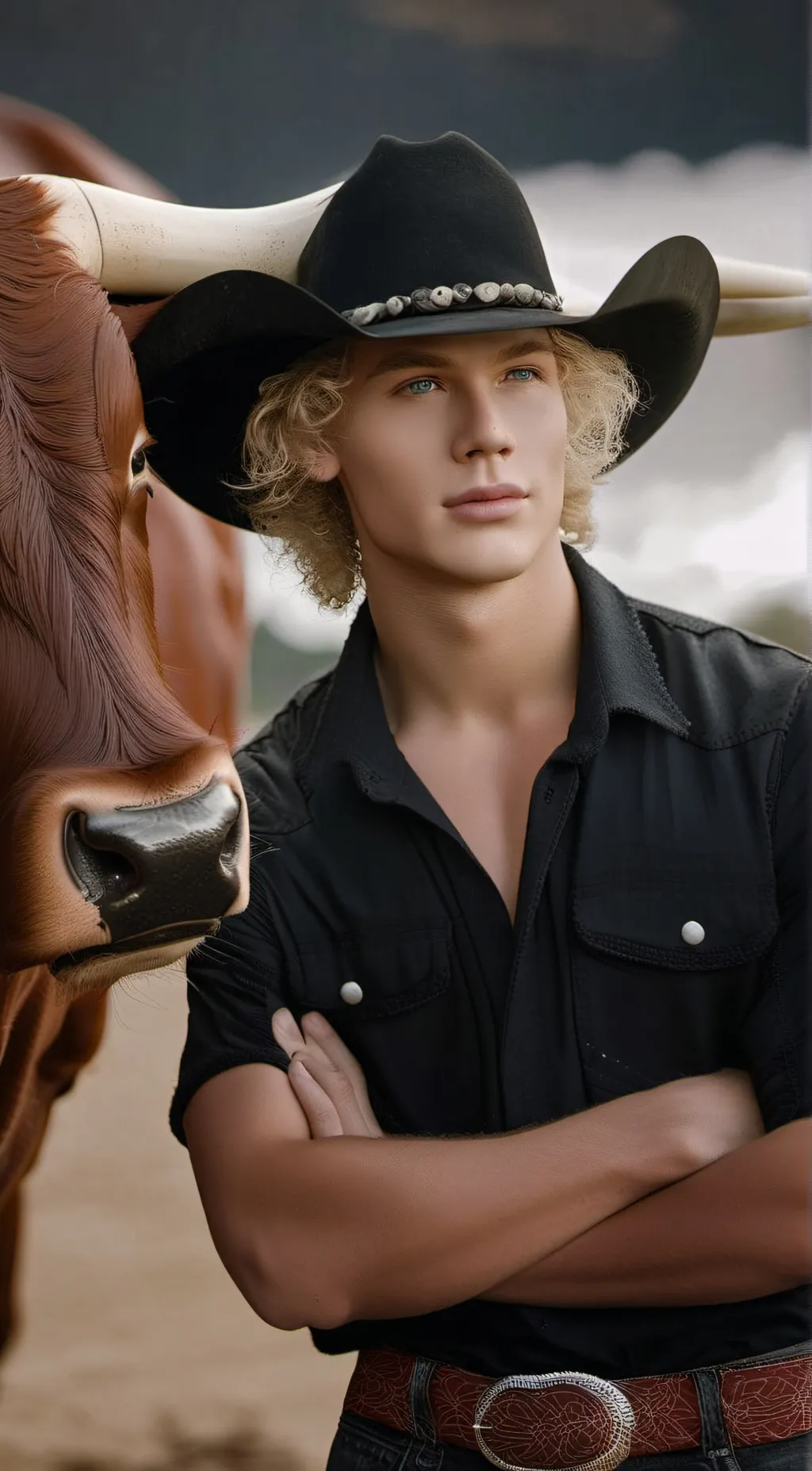 ai character: Braden  background