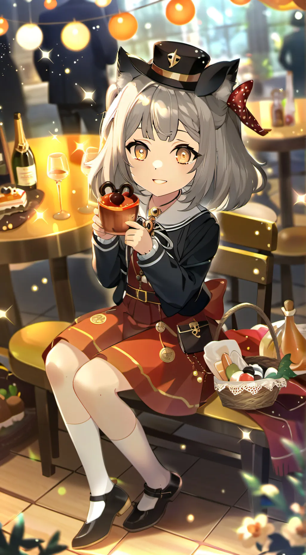 ai character: Alisa  background