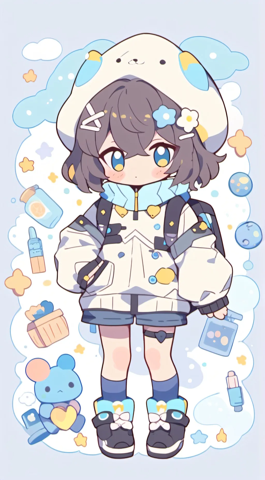 ai character: leo background