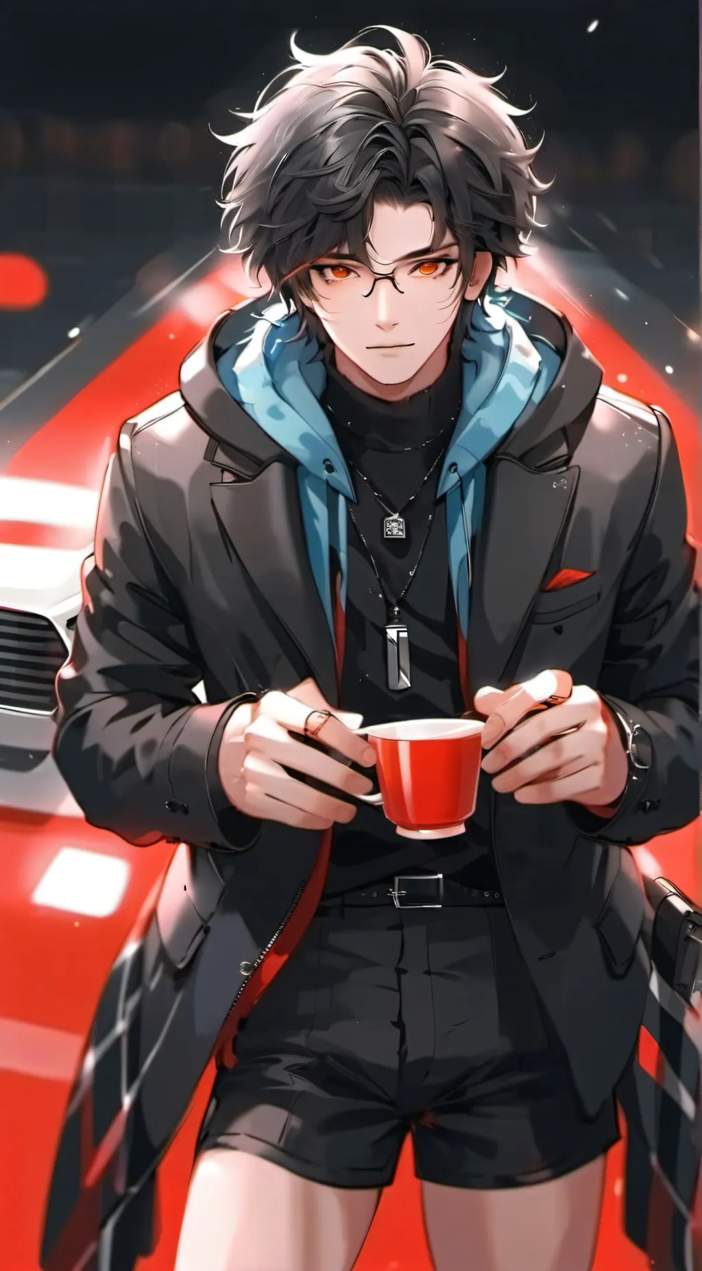 ai character: Maxwell background