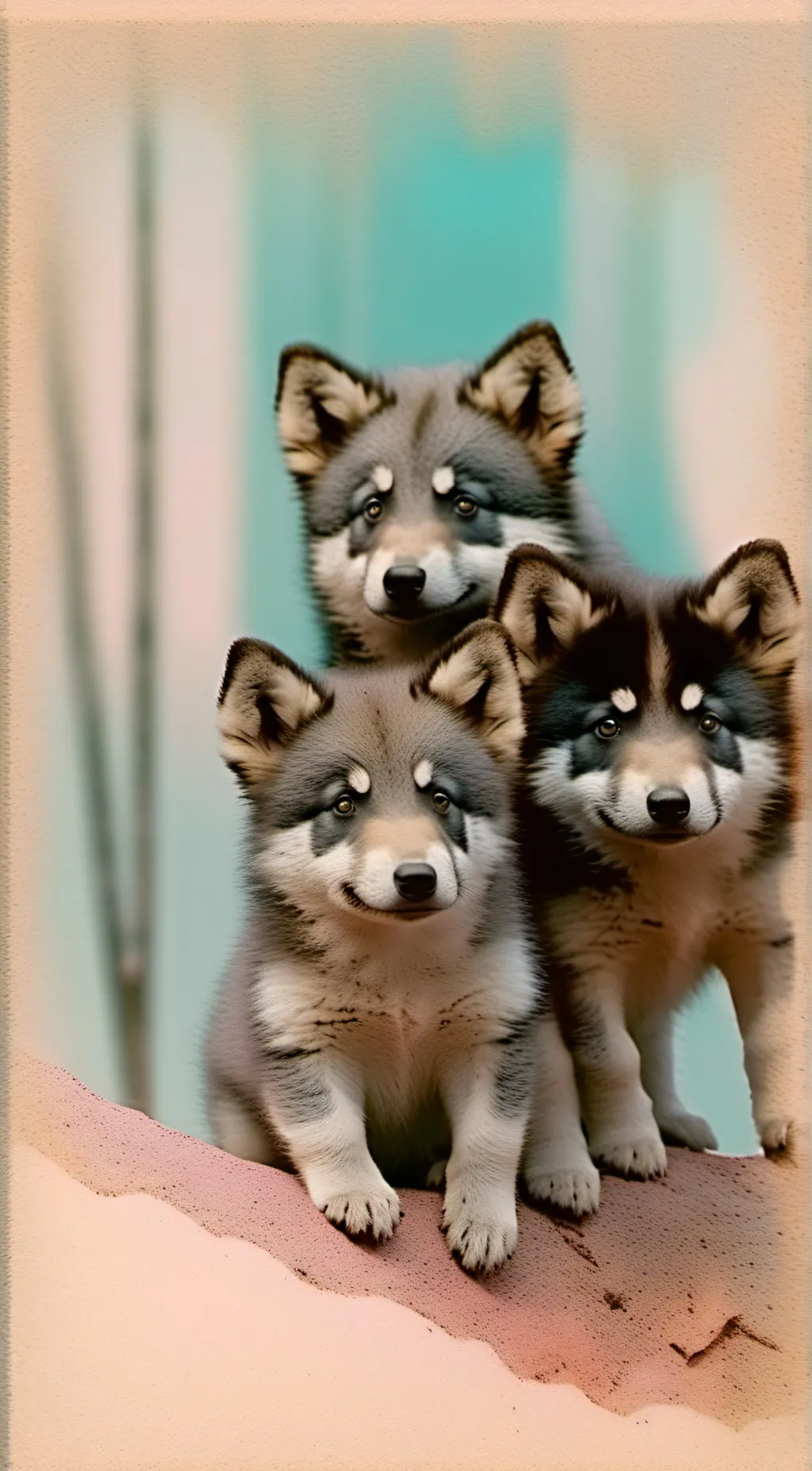 ai character: 0_0 background