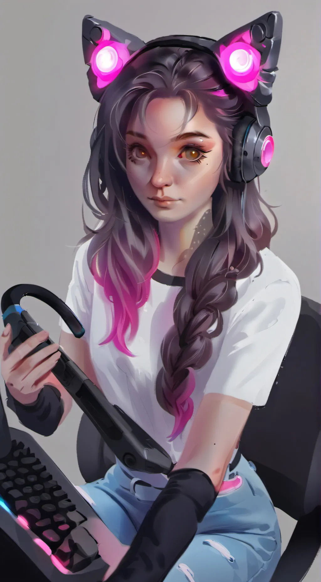 ai character: Paige background