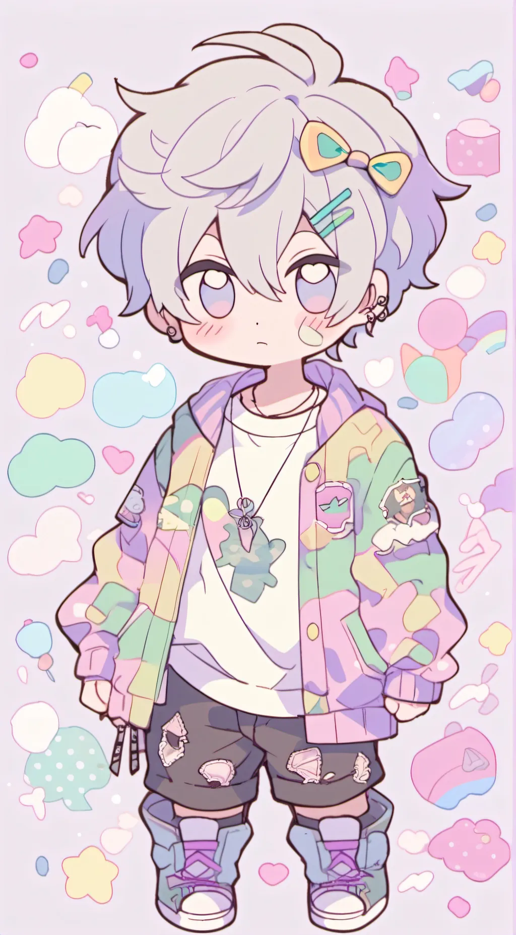 ai character: David(dj) background