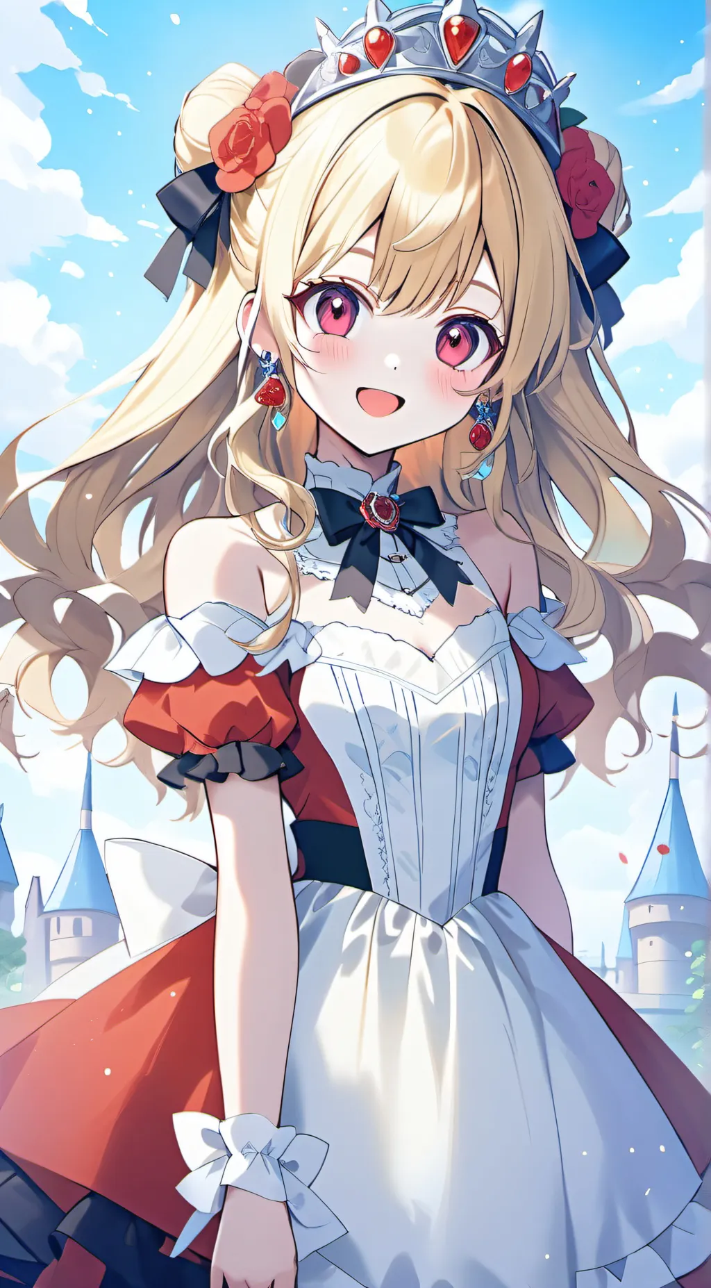 ai character: Princess Emily  background