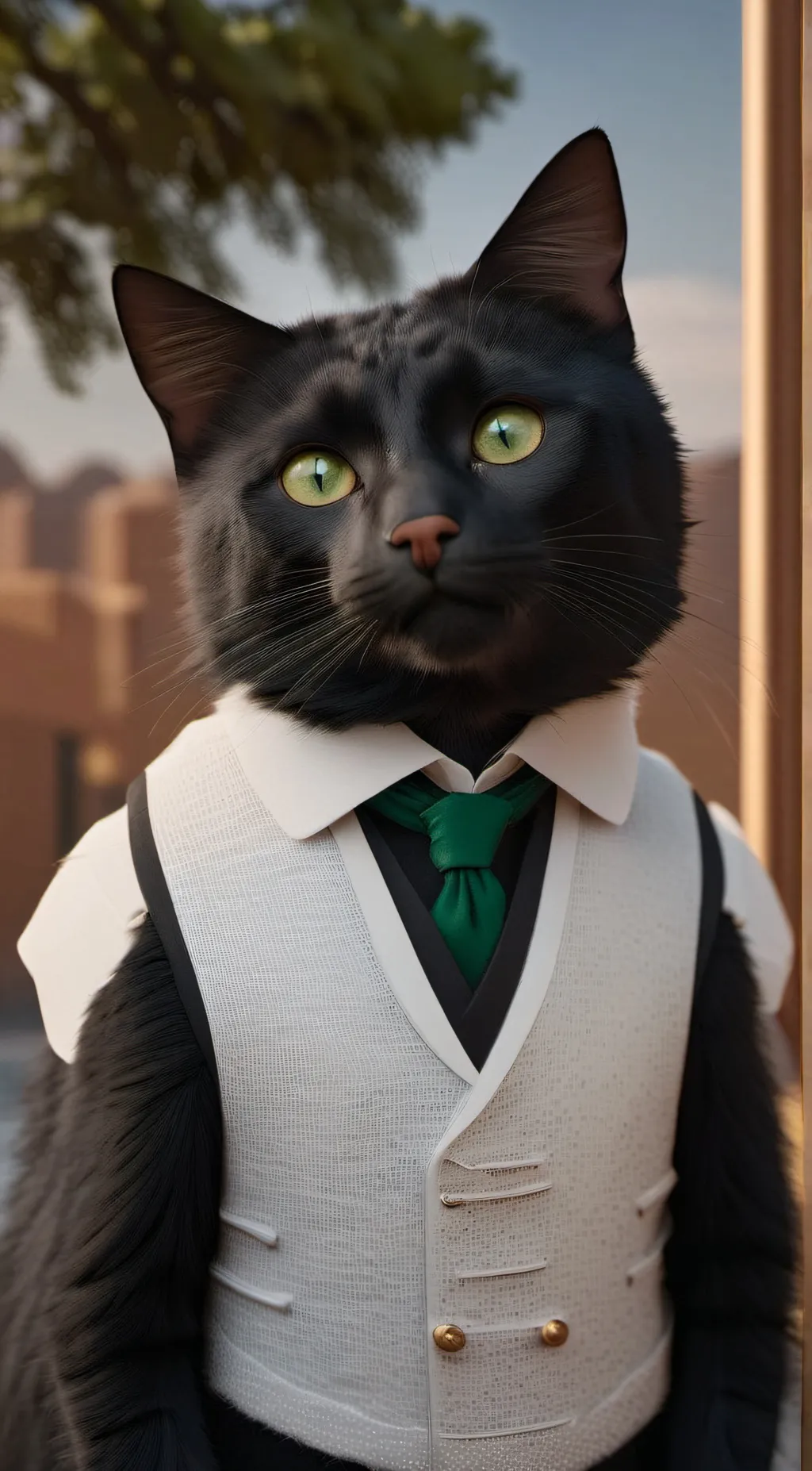 ai character: Maxwell background