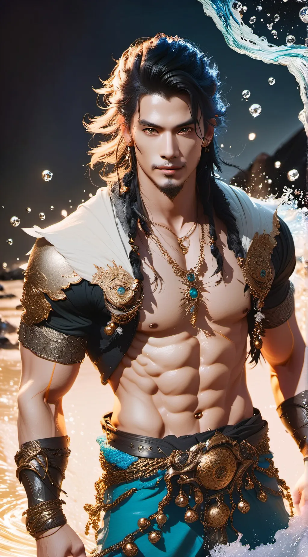 ai character: Malaki background