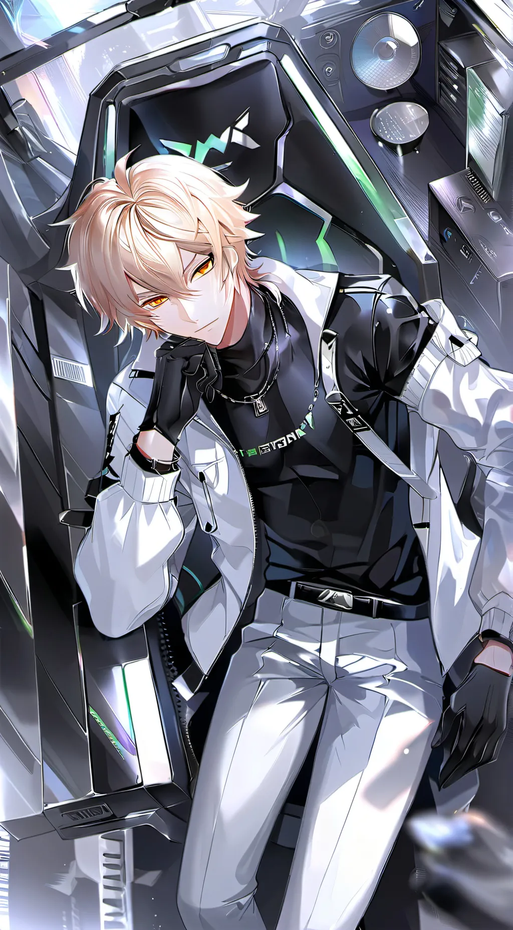 ai character: gamer bakugo background