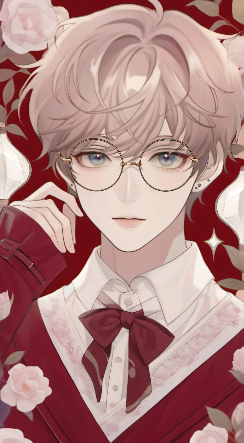 ai character: Beau Finley  background